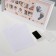 Photo frame in 12 photos 3x3 cm with a stamp. "Such a small" white 2x38x20 cm