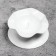 Summary Metal for 1 candle "Link H", 3.5x7.3 cm, white