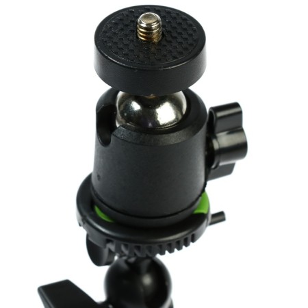 LED ring lamp on a tripod Luazon CB-32, 10 "(26 cm), 20 watts, tripod 20 cm h-Z-5