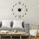 Watching interior watches, 3D "notes", sticker, large, D-45 cm