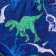 Bathing swimming trunks for the boy KAFTAN "Dinosaurs" Height 122-128 (34), Blue color