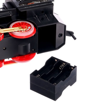 The Classic railway, light and sound, with smoke, works from batteries-6