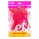 Latex ball 12 ", pastel, set 50 pcs., Red color