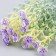 Flowers for decorating "Shabo clove" Lilac 1 bouquet = 6 heads 17 cm