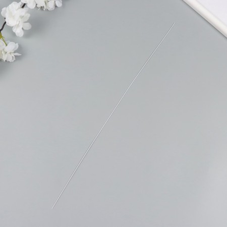 Wire for the manufacture of artificial colors "white" winding plastic 40 cm section 0.7 mm 10424-1