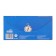 Envenue for money "Congratulations!" compass, blue background, 8 x 17 cm