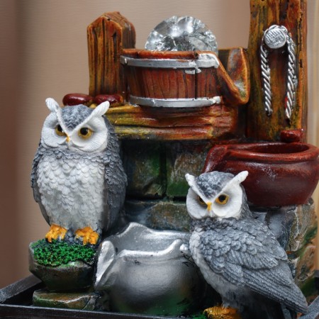 Foundan "Family of Gray Filin on Stones" 28x21 cm (with backlight)-1