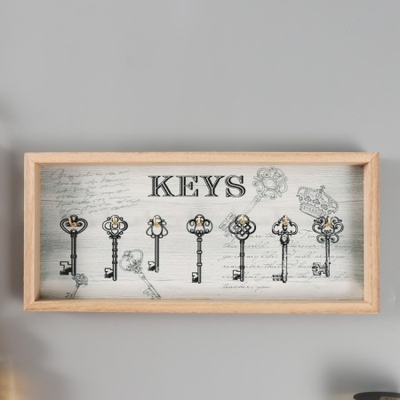 Decorative tree hooks "Retro. Keys" 29.8x2.5x13.6 cm