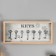Decorative tree hooks "Retro. Keys" 29.8x2.5x13.6 cm