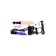 Sex Machine suitcase Diva Wiggler, 2 nozzles, metal, pink color, 17 cm
