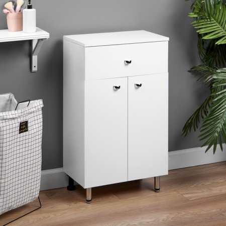 Bathroom chestnut "Vega 5001" White, 50 x 30.3 x 85.4 cm