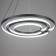 Rigel lamp LED 260W 3000-6000K black and gold 100x100x100 cm Bayerlux