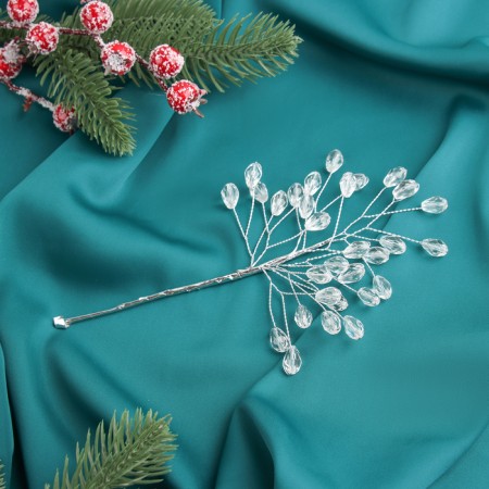 Decor "Crystal Tale" 16 cm, ovalchik transparent-1