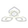 Ceiling lamp KAFFA LEDX165W