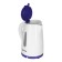 Electric kettle Gelberk GL-463, plastic, 1.7 l, 2200 watts, white-violet