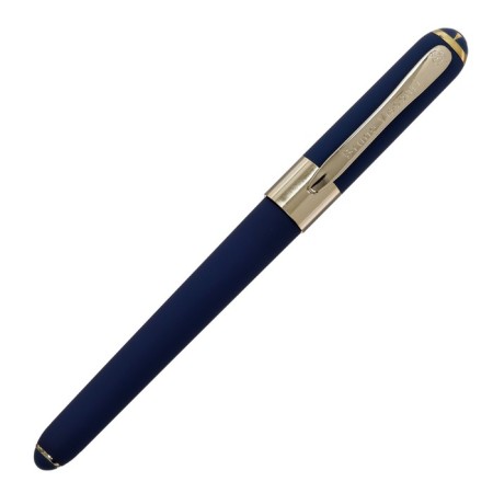 Ballic handle, 0.5 mm, Bruno visconti monaco, blue rod, dark blue body, in a metal case-1