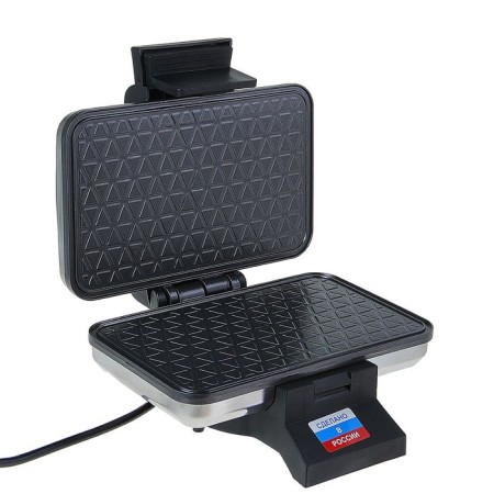 Electrrowfelnik "Slasten" EV-1, 1000 watts, thin waffles, Teflon coating, gray-1