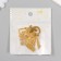 Decor for creativity plastic mirror "Crown and patterns" set 6 pcs