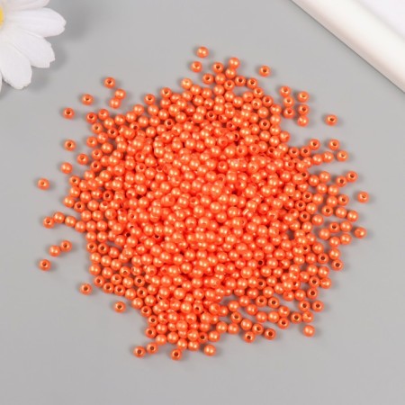 A set of beads "Pearls" d 4 mm, 250 grams, carrot