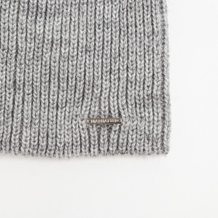 Female hat, light gray, size 56-58-2