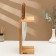Adelica knives stand, birch, 18 × 13 × 30 cm