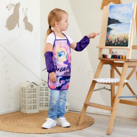 Apron with children "Dream", my little pony, 49x39 cm-3