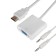 Adapter Rexant, HDMI - VGA, + cord 2xjack 3.5, white