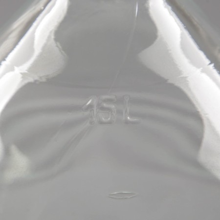 Glass bottle "Called", 15 l, with a lid-3