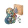Wooden puzzle "cat", size l - 27 × 37 cm, 200 parts