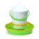 Bunker feeder for poultry at 12 kg, plastic