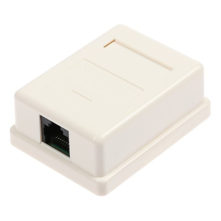 Computer outlet Rexant RJ-45, 1 port, invoice, CAT 5E