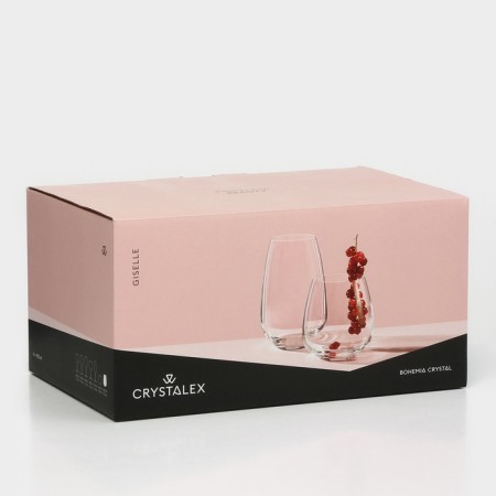 Set of glass glasses "Giselle", 450 ml, 6 pcs-5