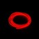 Neon thread for lighting salon, red, 1 m