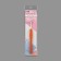 Knitting hook, with silicone handle, d = 2.5 mm, 14 cm, orange color