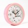 Clock - desktop an alarm clock "Time for happiness", discrete move, D -15 cm, 16.5 x 16.5 cm, aa