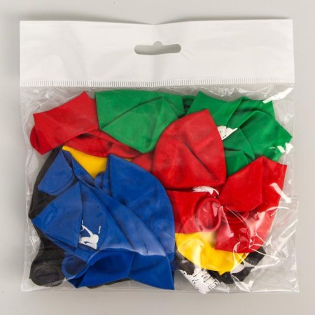 Airy ball "Super", 12 inch, latex, 5 pieces, puppy patrol-1