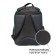 School backpack, 37 x 27 x 16 cm, ergonomic back, calligrata b "Siba"