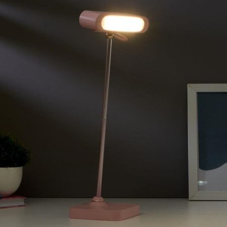 Table lamp 1670/1 LED 5W 2 modes 3000K 6000K USB battering rose 13x10.4x34 cm Risalux-4