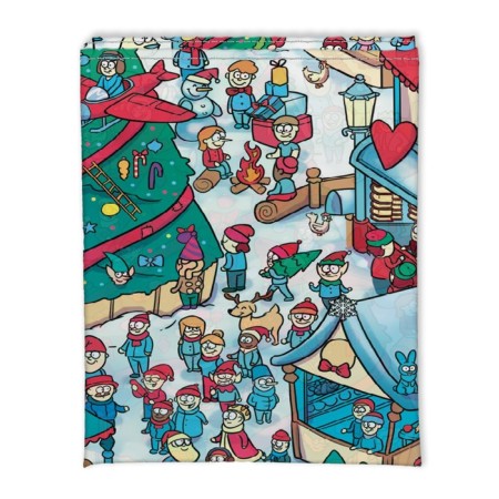 New Year's board game "New Year: Okavok. Winter City ", 50 cards, 5+-3