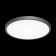 Lamp of the Citilux "BASIC" CL738321V, 40x40x2.5 cm, 1x32W, LED, Black Color Black