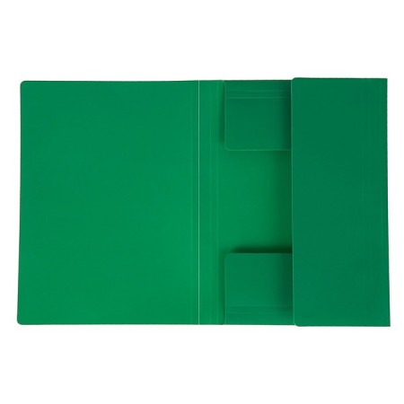 A4, 500 μm elastic band, calligrata, 4 mm spine, up to 300 sheets, embossing "sand", green-1