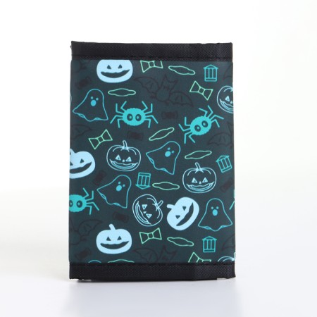 Children's wallet on Velcro "chosen", the color is dark green-1