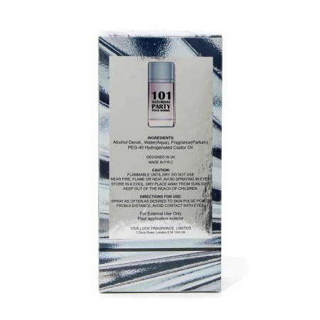 Men's toilet water Saturday Party, 100 ml-4