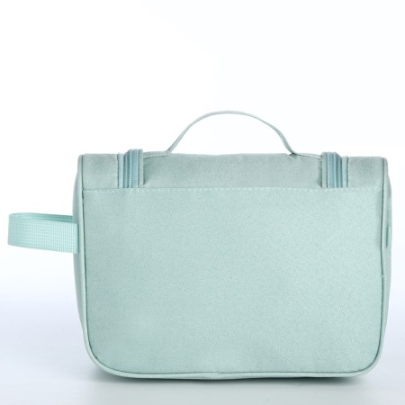Cosmetic bag classic, 24.5*8.5*18, lightning departure, hook, mint-1