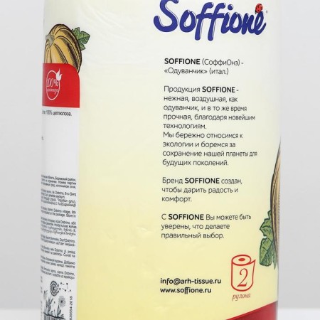 Paper towels Soffione Maxi, 2 layers, 2 rolls-2