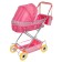 Puppet stroller No. 7, pink color with lilac