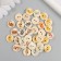 Buttons wood for creativity 2 punctures "cats" set of 40 pcs 1.5x1.5x0.4 cm