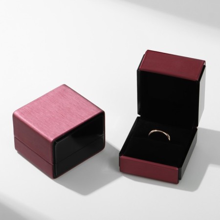 Case for the Premium ring, 6 × 6.5, burgundy color-1