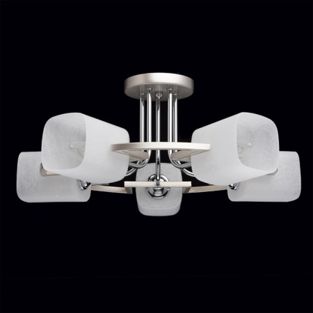 Tetro ceiling chandelier, 5x60W E14, metal 60x60x46 cm-1