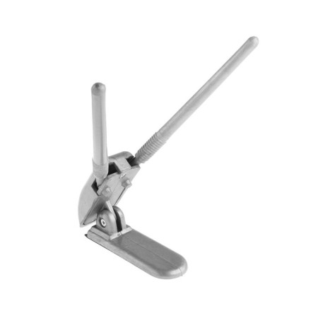 Decorative Antenna Skyway, 12 cm, adjustable angle, gray, S00201004-1